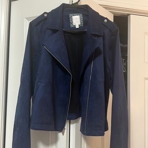 Lauren Conrad faux suede jacket